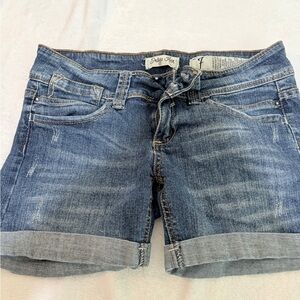 Indigo Rein Blue Jean Shorts Classic Design